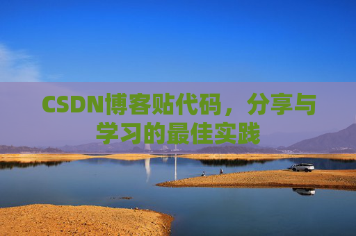 CSDN博客贴代码，分享与学习的最佳实践